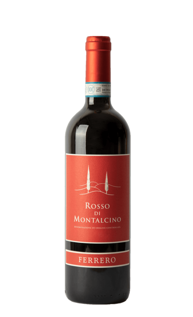 Rosso di montalcino full bottle | red label white letters